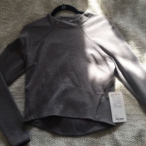 Lululemon hill and valley mock neck